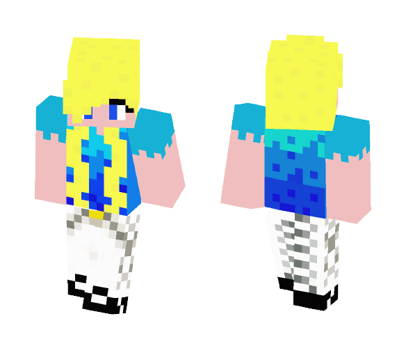 Ocean Girl - Girl Minecraft Skins - image 1