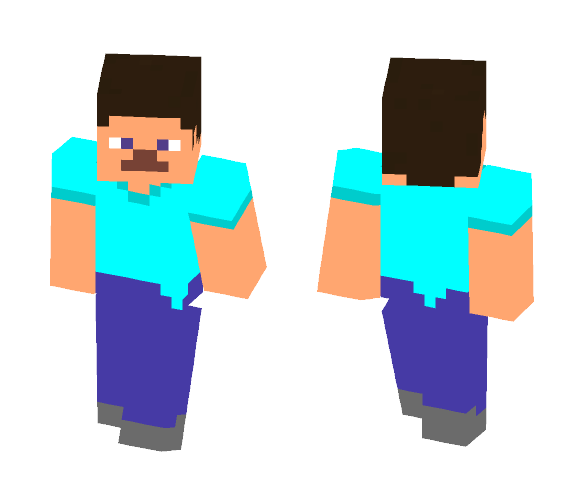 Plastic Steve - Male Minecraft Skins - image 1