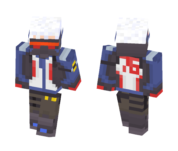Soldier: 76 (Overwatch) - Male Minecraft Skins - image 1