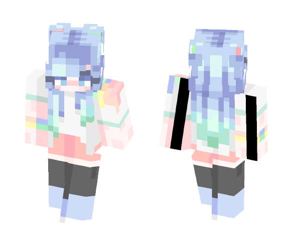 Artsy Colors - Female Minecraft Skins - image 1