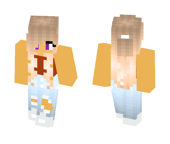 Download Crystal Girl For The Summer Minecraft Skin For Free Superminecraftskins