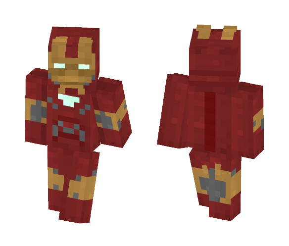 IRONMAN ( MCU ) ( MK. VI ) - Comics Minecraft Skins - image 1