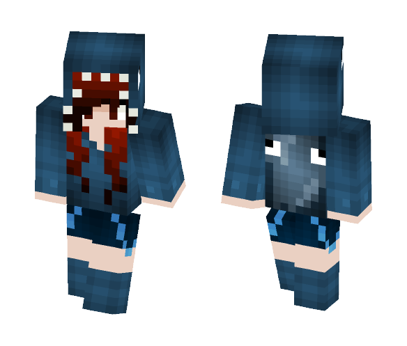 Squid Girl - Girl Minecraft Skins - image 1