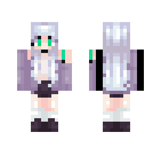Green and Blue - Female Minecraft Skins - image 2