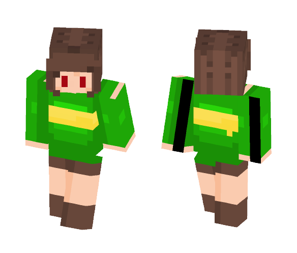 Chara [Undertale Series] - Female Minecraft Skins - image 1