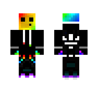 Rainbow Slime Boy - Boy Minecraft Skins - image 2