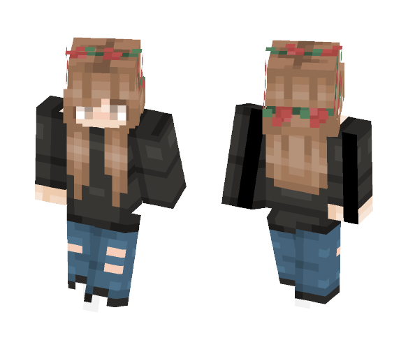 Badass Girl //4thea - Girl Minecraft Skins - image 1