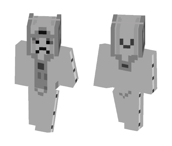 Earth Shock Cyberman - Male Minecraft Skins - image 1