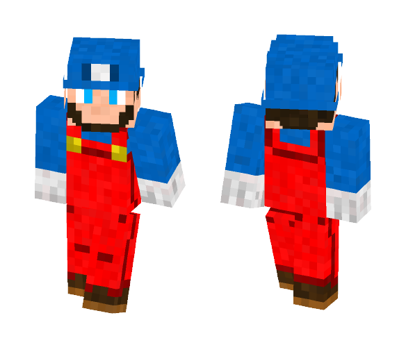 Super Mario Bros.: Ice Mario - Male Minecraft Skins - image 1