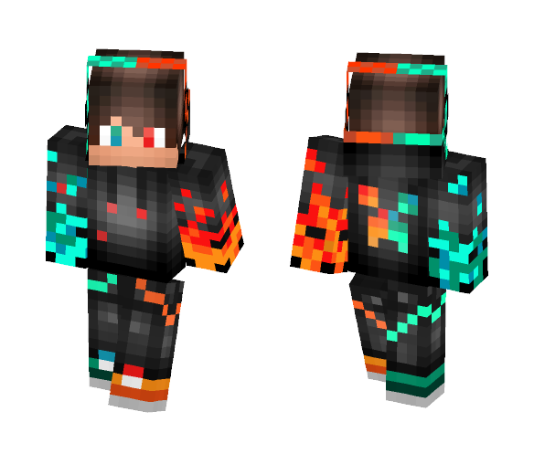 The ice and fire - Male Minecraft Skins - image 1