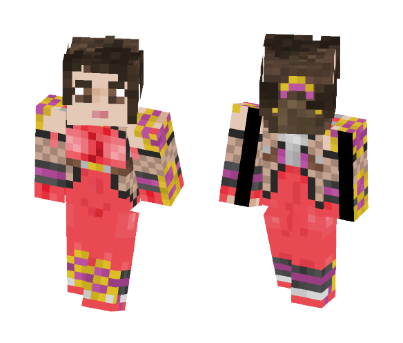 Taki - SOUL CALIBUR 4 - Female Minecraft Skins - image 1