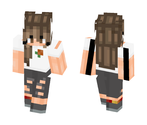 idk tbh ღ - Female Minecraft Skins - image 1