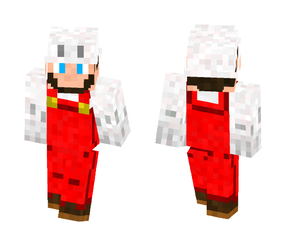 Super Mario Bros.: Fire Mario - Male Minecraft Skins - image 1