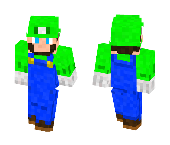 Super Mario Bros.: Luigi - Male Minecraft Skins - image 1