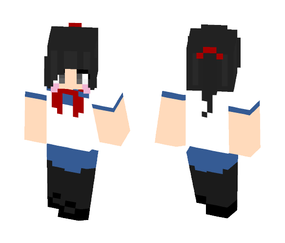 yandere chan (●´ω｀●) - Female Minecraft Skins - image 1