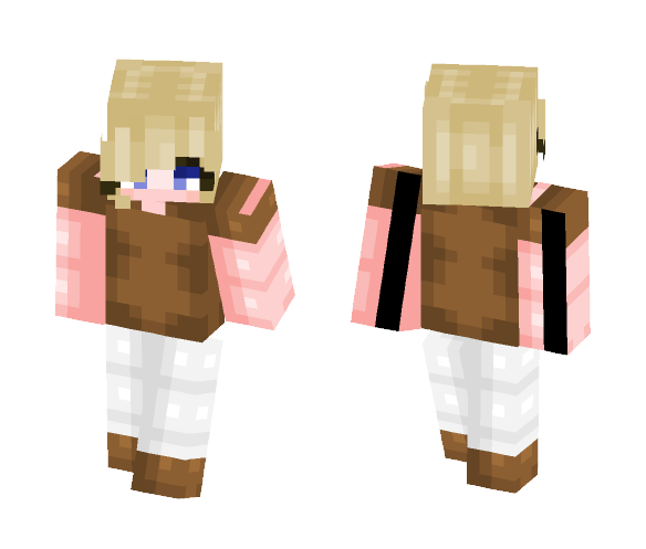 Pixel || i'm stronger than you - Female Minecraft Skins - image 1
