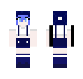 Blue Elf Girl - Girl Minecraft Skins - image 2