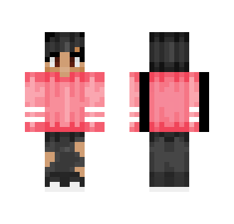 Pink Sweater - Male Minecraft Skins - image 2