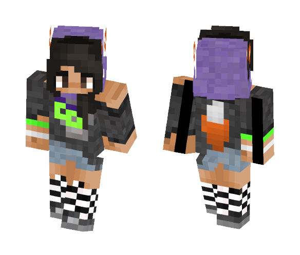 Sitara fox Girl - Girl Minecraft Skins - image 1