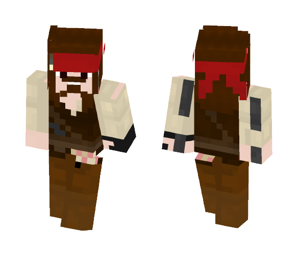Jack Sparrow (Contest) - Male Minecraft Skins - image 1
