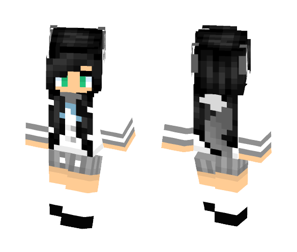 Leona wolf in PDH uniform - Male Minecraft Skins - image 1