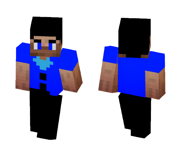Mine_in_Guy Suit - Male Minecraft Skins - image 1