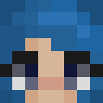 Blue Hair ♥ - Female Minecraft Skins - image 3
