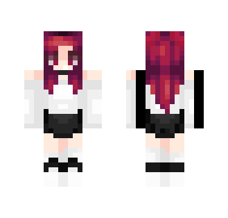 Black ◭ White - Trade - Female Minecraft Skins - image 2