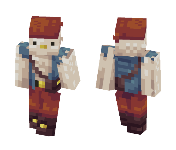 Chicken of The Sea - Male Minecraft Skins - image 1