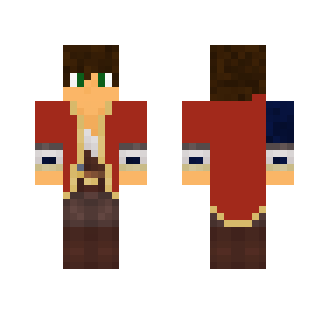 red pirate - Male Minecraft Skins - image 2