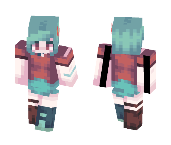 daughter of the garden ~ - Female Minecraft Skins - image 1