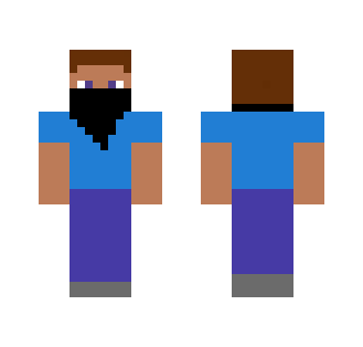 Bandit Steve - Male Minecraft Skins - image 2