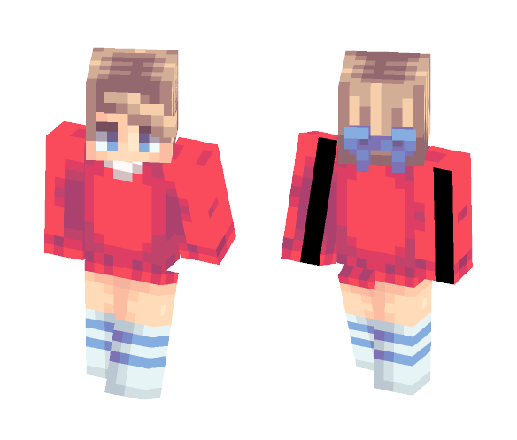 Boy in Red - Boy Minecraft Skins - image 1