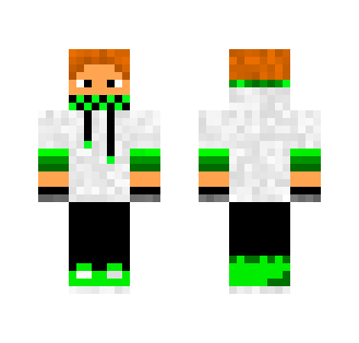 The Green And White Shirt Boy - Boy Minecraft Skins - image 2