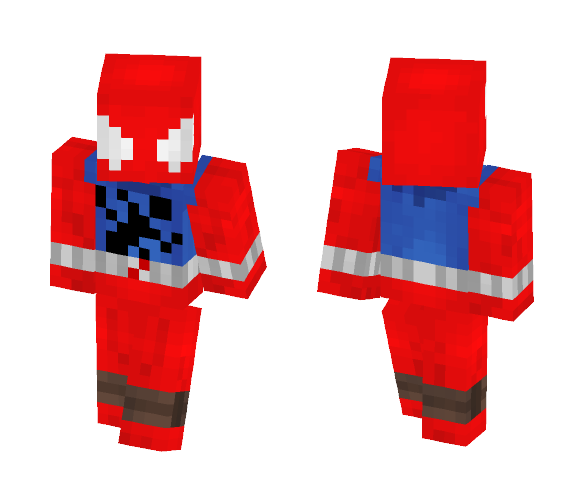 Scarlet Spider (Classic Costume) - Male Minecraft Skins - image 1