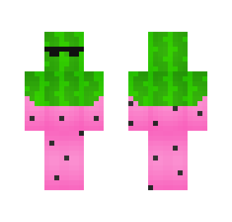 Cool Watermelon Skin - Male Minecraft Skins - image 2