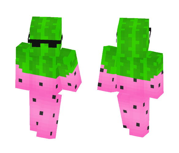Cool Watermelon Skin - Male Minecraft Skins - image 1