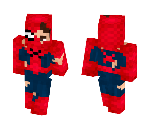 Spider-Man (Comics) (Battle Damage) - Comics Minecraft Skins - image 1