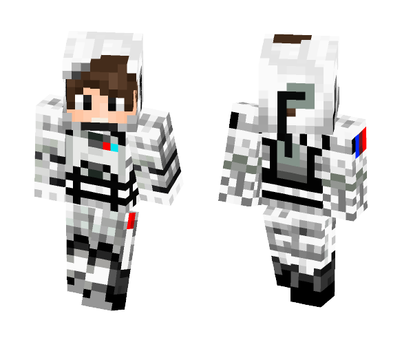 Astronaut / Basic Skin contemporary - Male Minecraft Skins - image 1
