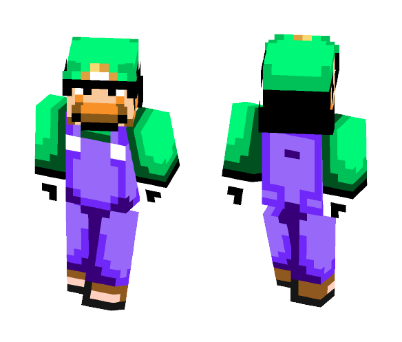 Luigi - Super Mario World - Male Minecraft Skins - image 1