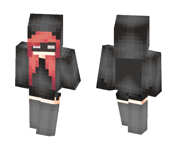 Hoodie Hero - Female Minecraft Skins - image 1