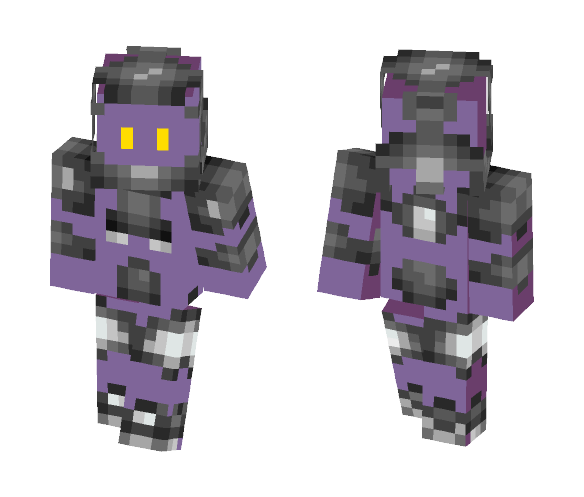 Purple Alien - Male Minecraft Skins - image 1