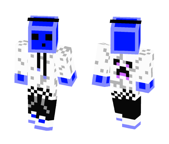 Blue Slime Boy - Boy Minecraft Skins - image 1