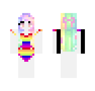Rainbow Pearl - Female Minecraft Skins - image 2
