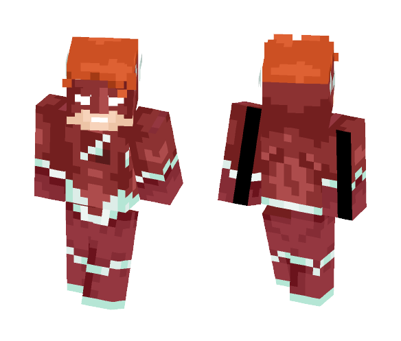 The Flash | Wally West - Comics Minecraft Skins - image 1