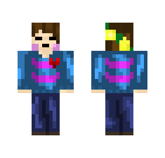 Frisk (Male) - Undertale - Male Minecraft Skins - image 2