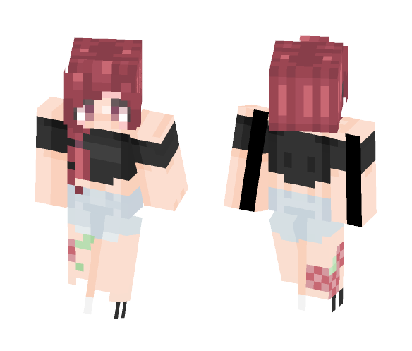 Red Hair Skin - Female Minecraft Skins - image 1