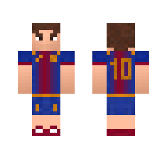 Football skin (Team:Barcelona) - Male Minecraft Skins - image 2