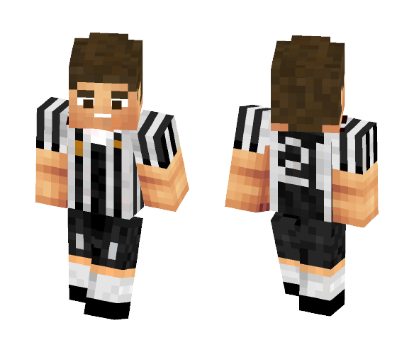 Football skin (Team:Juventus) - Male Minecraft Skins - image 1