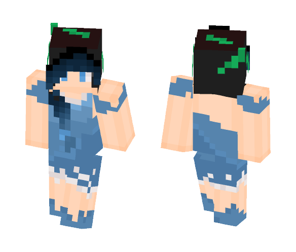 Water Girl - The Unstoppables - Girl Minecraft Skins - image 1